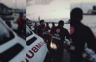 Feribottan denize atlayan kadın kurtarıldı