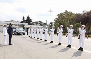 Gabon Cumhurbaşkanı Nguema, İstanbul Tersanesi...