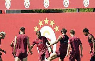 Galatasaray’da Kayserispor maçı hazırlıkları...