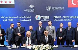 Gaziantep Sanayi Odası ile Halep Sanayi Odası arasında...