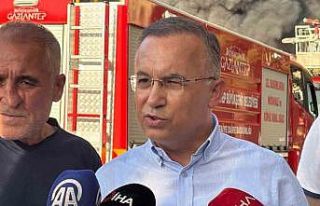 Gaziantep Valisi Çeber: "Yangını başka bir...