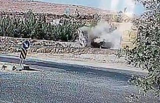 Gaziantep’te 3 kişinin öldüğü feci kaza kamerada