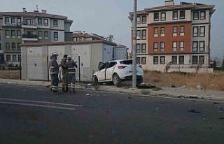 Gaziantep’te motosiklet ile araç çarpıştı:...