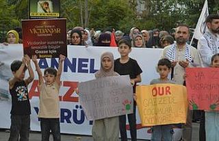 Gazze için Siirt’te ses yükseldi: "Sessizlik...