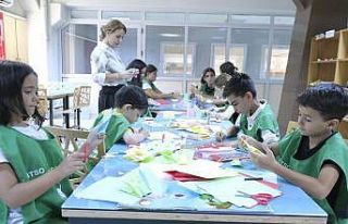 Geleceğin tasarımcıları BUTGEM yaz kurslarında...