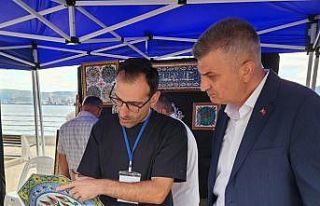 Geleneksel el sanatları Gölcük’te yaşatıldı
