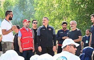 Genç Kızılay Erzurum ‘Afete Hazırım Kampı’...