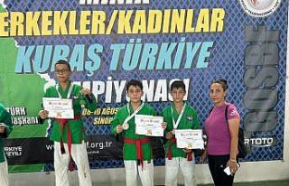 Genç sporcu Umuthan Yağcı’dan madalya