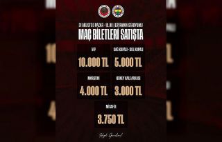 Gençlerbirliği, Fenerbahçe maçının biletlerini...
