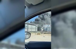 Geri dönüşüm fabrikasında korkutan yangın