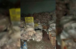 Gıda deposunda ele geçirildi, 210 bin TL ceza kesildi
