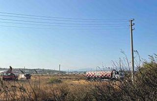 Gömeç yangını kontrol altında