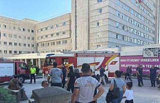Hacettepe Üniversitesi Hastanesi’nde yangın paniği