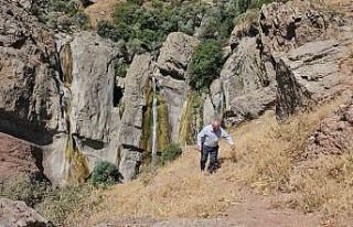 Hakkari’nin saklı cenneti Marînüs Şelalesi insanları...