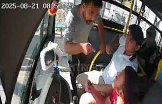 Halk otobüsü şoförüne "Neden baktın?"...
