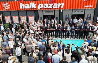 Halk Pazarı beşinci şubesini Demirciler’de açtı