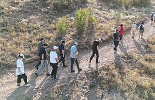 Harmankaya Kanyonu’nda doğa yürüyüşü