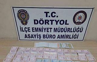 Hatay’da kumar baskını: 8 kişiye ceza yağdı