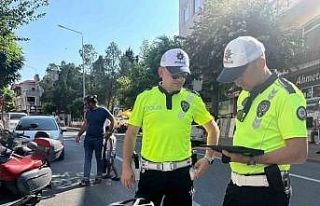 Hayrabolu’da motosiklet denetimi yapıldı