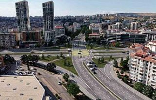 Hazardağlı Kavşağı’nda çalışmalar ilerliyor