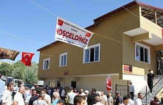 HSK Başkanvekili Aydoğdu, köyünün konak açılışını...