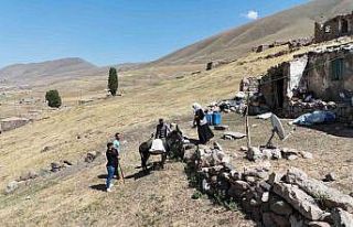 Iğdır’da 2025 yılında eşek sırtında su taşıyorlar