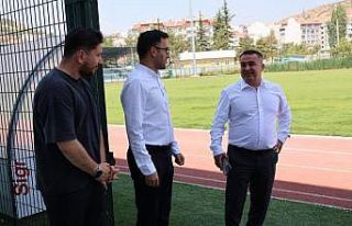 İl Müdürü Demir, Bozüyük’teki spor tesislerini...