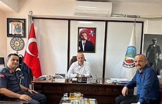 İlçe Jandarma Komutanı Soy, Belediye Başkanı...