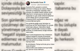 İletişim Başkanı Duran: "Hakaret dilinden...