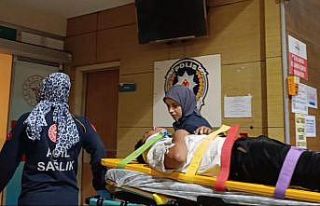 İnegöl’de balkondan düşen çocuk hastaneye kaldırıldı