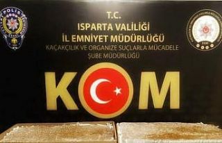 Isparta’da 10 bin adet makaron ele geçirildi