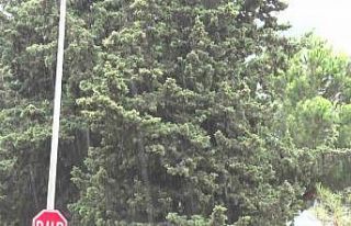 İstanbul’da beklenen yağmur başladı