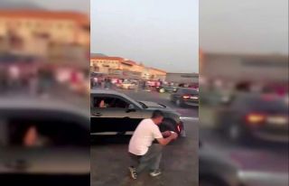 İzmir’de tehlikeli şov