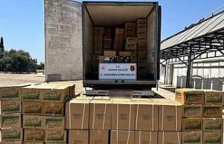 Jandarma 7 bin 500 kilo kaçak tütün ele geçirdi