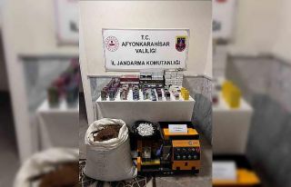 Jandarma ekipleri tarafından 19 kilogram dökme tütün...