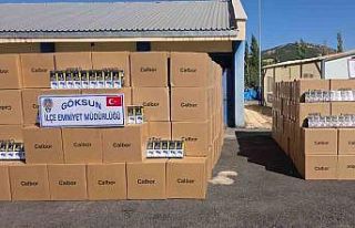 Kahramanmaraş’ta 6 milyon adet makaron ele geçirildi