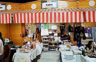 Kahramanmaraş’ta kadınların el emekleri fuarda...