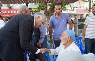 Kahta’da halkla buluşması düzenlendi