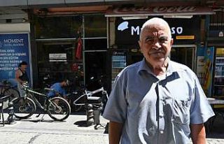 Kanser arkadaşı için baktığı dükkan yanınca...