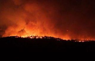 Karabük’teki orman yangınında 7 saat geride kaldı