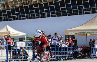 Karaman’da düzenlenen ‘Tekerlekli Paten Türkiye...