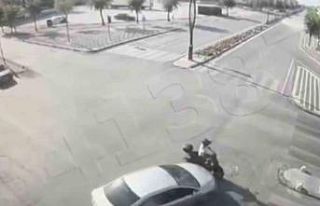 Karaman’da kavşaktaki ölümlü kaza kamerada