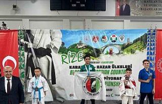 Karate takımından uluslararası arenada gururlandıran...