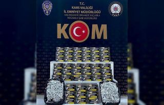 Kars’ta 30 bin Makaron ele geçirildi