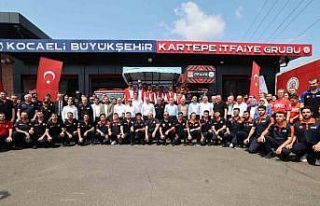 Kartepe’ye yeni itfaiye binası kazandırıldı