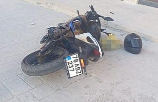 Kaskı sayesinde ölümden döndü