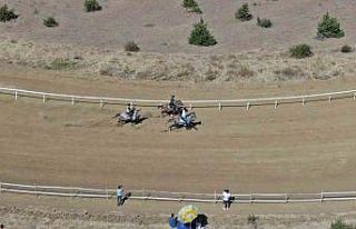Kastamonu’da düzenlenen at yarışlarına yoğun...