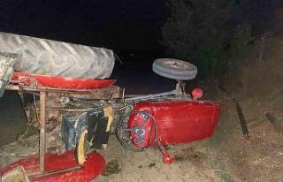 Kastamonu’da traktör devrildi: 2 yaralı
