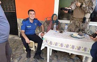 Kaybolan  yaşlı kadın sağ olarak bulundu