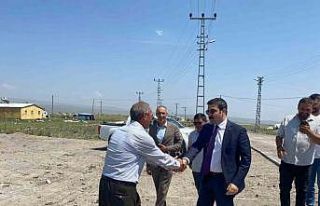 Kaymakam Akköz, KÖYDES çalışmalarını yerinde...